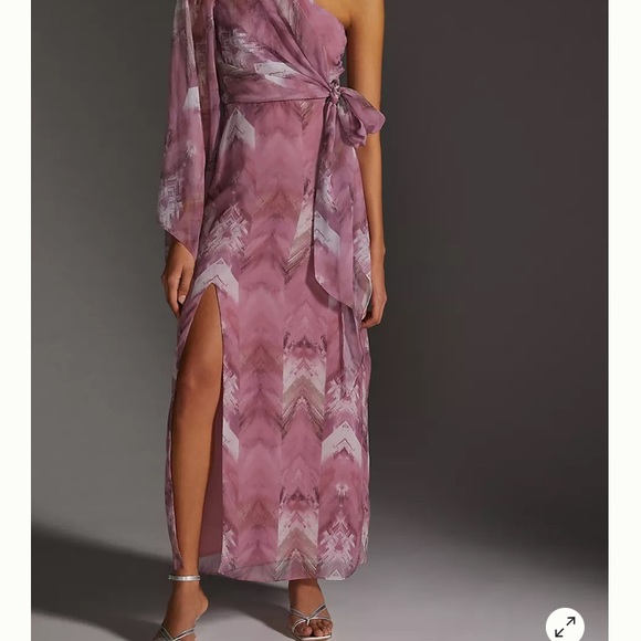 Anthropologie Nikita Mhaisalkar One-Shoulder Maxi Dress - Picture 4 of 5